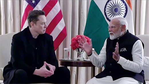 Elon Musk-PM Modi